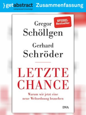 cover image of Letzte Chance (Zusammenfassung)